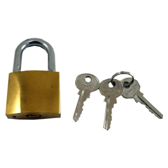 ToolUSA (2 Pack) Heavy Duty Security Padlock | 38mm Body | Rust & Tamper-Resistant | Includes 3 Keys Each