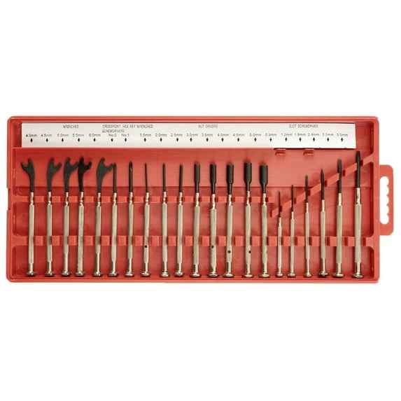 ToolUSA 21-Piece Magnetic Precision Screwdriver Set | Expertly Designed for Electronics, Jewelry & More | Durable Storage Case Included