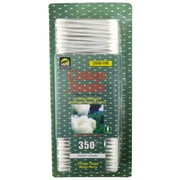 ToolUSA 350-Count Cotton Swabs Jumbo Pack | Extra Soft Tips | Multi-Purpose with Easy-Open Dispenser Box | Essential for Home & Crafts
