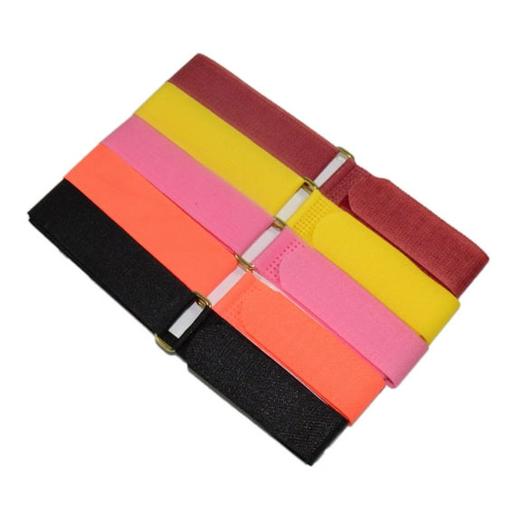 ToolUSA 5 Piece Package Of "Magic Ribbon " 1 X 24 inch Loop And Pile Binding Straps - D115