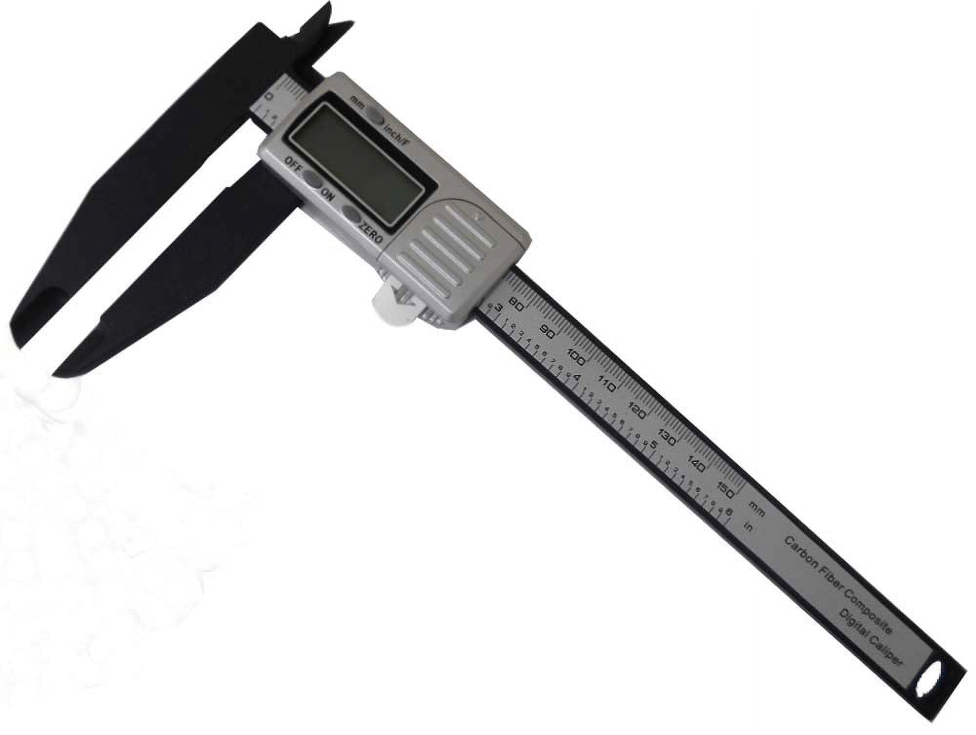 ToolUSA 6"/150mm Digital Solar Vernier Caliper with Long Jaw - SAE/Metric - TM54006 - image 1 of 3