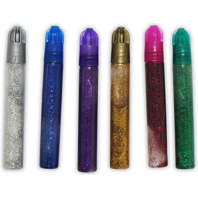 Colorations Glitter Glue - Set of 6