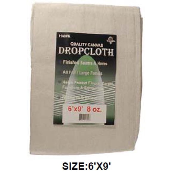 ToolUSA 6x9 Foot Canvas Drop Cloth - AC0609C