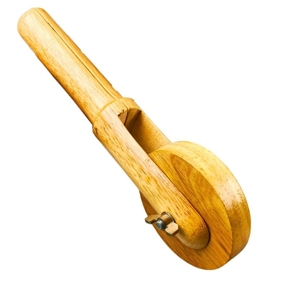 ToolUSA 9" Wooden Wheel Bracelet Mandrel | Finely Crafted Hardwood | 3.25" Diameter Wheel | Ideal for Design, Repair & Shaping Bangles