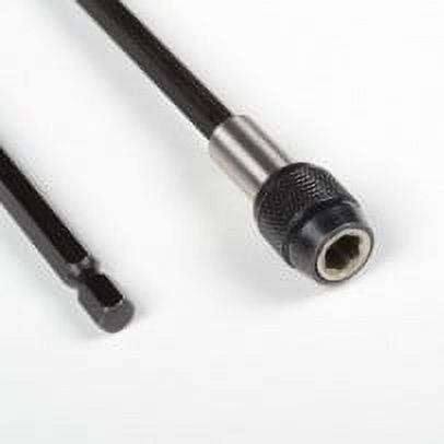 ToolUSA ATE Quick Change Adapters | 1/4" Hex 150mm (5.9 cm) | Drives Screws at Any Angle | Locking Sleeve for Safety | Fits Up to 12" (30.5 cm) Screws | Comprehensive Instruction Included