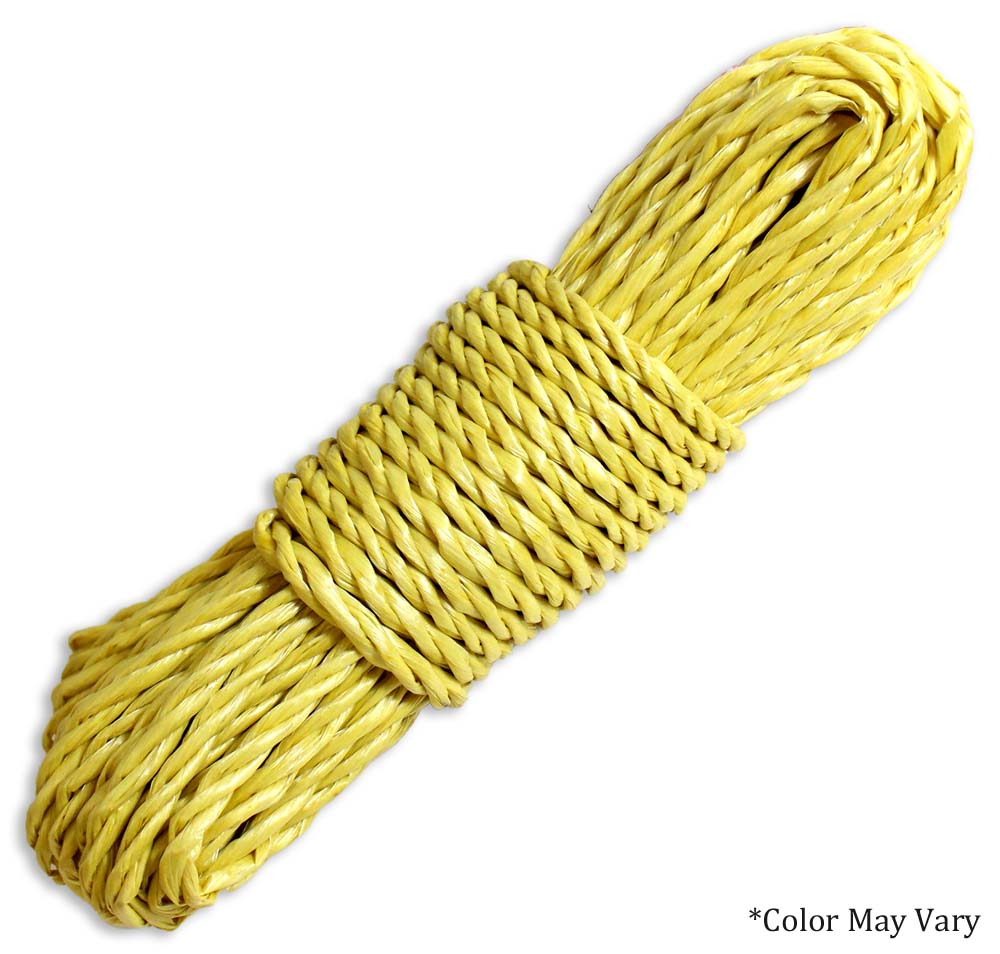 ToolUSA AllPurpose Polypropylene Rope 50' (15.24 m) X 1/4" (0.6 cm) Bright Blue