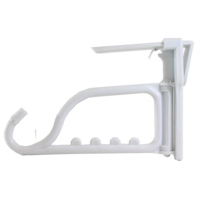 White Plastic Shipping Hanger 16