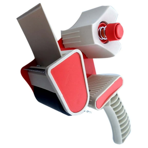 ToolUSA Professional Handheld Tape Dispenser | For Standard Packing Tape | 9" x 5.5" | Durable Plastic | Sharp Blade | Ergonomic Design