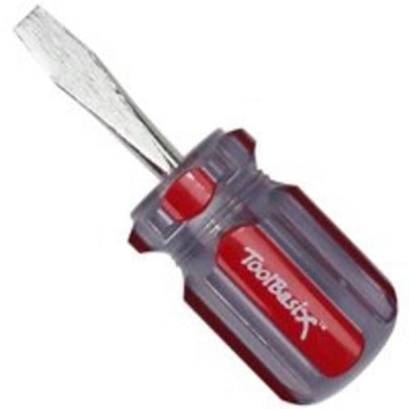 Toolbasix TB-SD02 Slotted Screwdrivers, 3/16 Blade x 4