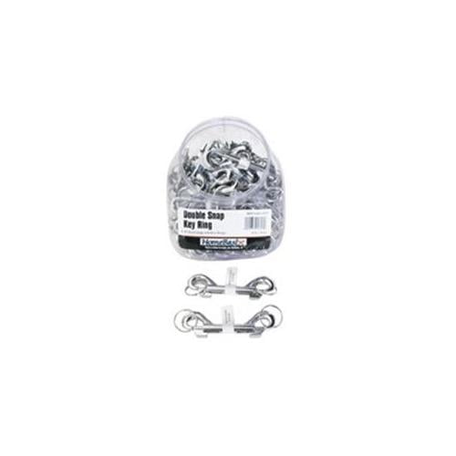 Toolbasix TSC99302 Double Snap Keyring - 4 inch