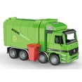 thumbnail image 1 of Toolbench Time! 14" Friction Powered Recycling Garbage Truck, 1 of 5