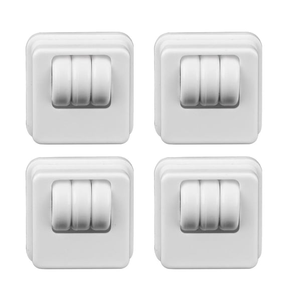 Toolbox Equipment Swivels Casters Easy To Install 360 Degree Rotations Plastic Rollers Wheel For Indoor and Outdoor Use