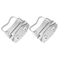 thumbnail image 1 of Toolbox Handle Chassis Metal Knobs for Chest Folding Stainless Steel Pull 2 Pcs, 1 of 6