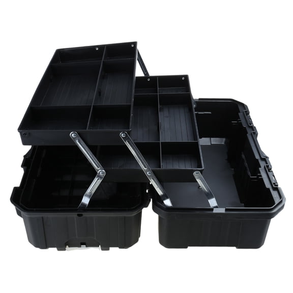 Toolbox Industrial Grade Household Multifunctional Hardware Large Box Electrician Three Layer Folding Storage Box