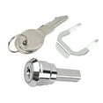 thumbnail image 1 of Toolbox Lock with Keys, Tool Box Lock Replacement, Iron Cabinet Insert Linkage Drawer Lock Set 180° Rotation Unlocking, Tool Box Lock for Storage Compartment Door I3J8, 1 of 5
