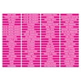 thumbnail image 1 of Toolbox Organizational Magnetic Labels Premium Set by DCM Solutions (Pink, 0.50"H x 4.5"W), 1 of 2