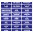 thumbnail image 1 of Toolbox Organizational Magnetic Labels Ultimate Set by DCM Solutions (Blue, 0.5"H x 4.5"W), 1 of 2