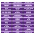 thumbnail image 1 of Toolbox Organizational Magnetic Labels Ultimate Set by DCM Solutions (Purple, 0.5"H x 4.5"W), 1 of 2