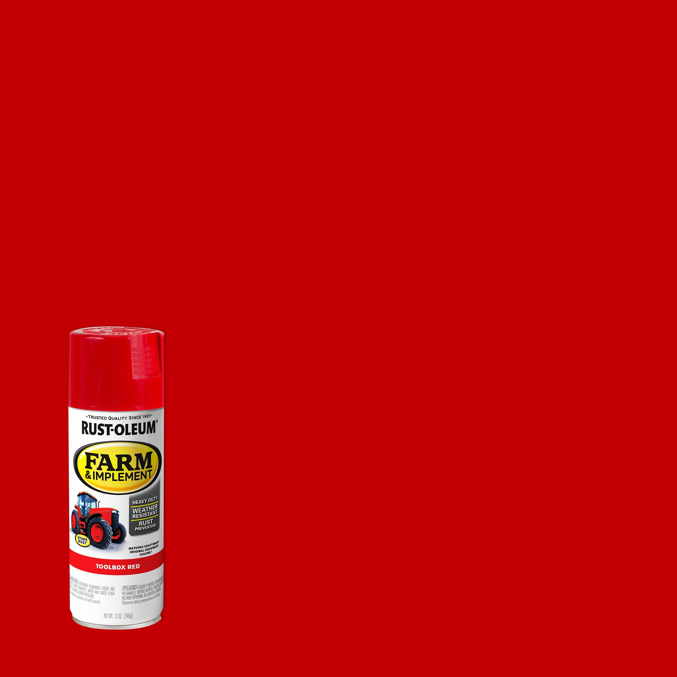 Rust-Oleum SuperMaxx Gloss Safety Red Spray Paint (NET WT. 15-oz) in the  Spray Paint department at