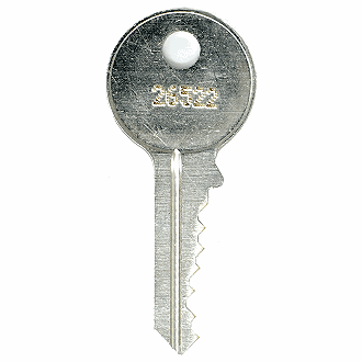 Toolbox Replacement Key for Federal Lock 35802