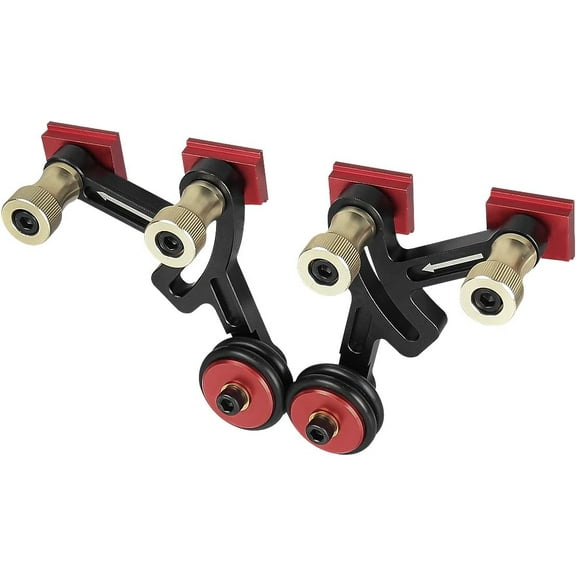 Toolcool Clear Cut Precision Stock Guides One Way Bearing Roller Feeder Upgraded Featherboard Safety Feeding for Router Table Saw