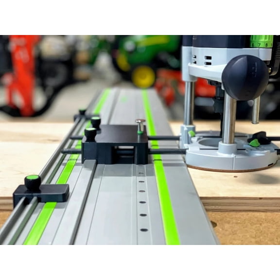 Toolcurve LR 32 Hole Drilling Plate & Festool 1400 Guide Rail Plate