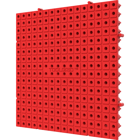 Toolgrid TGB-6X6 Modular Board 16pc Pack - Red - Walmart.com