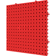 Toolgrid TGB-6X6 Modular Board 16pc Pack - Red