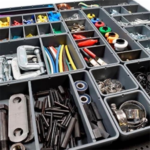 Toolgrid TLG-CONTBDL52 Tool Container Bundle for Organizing Hardware & Small Parts