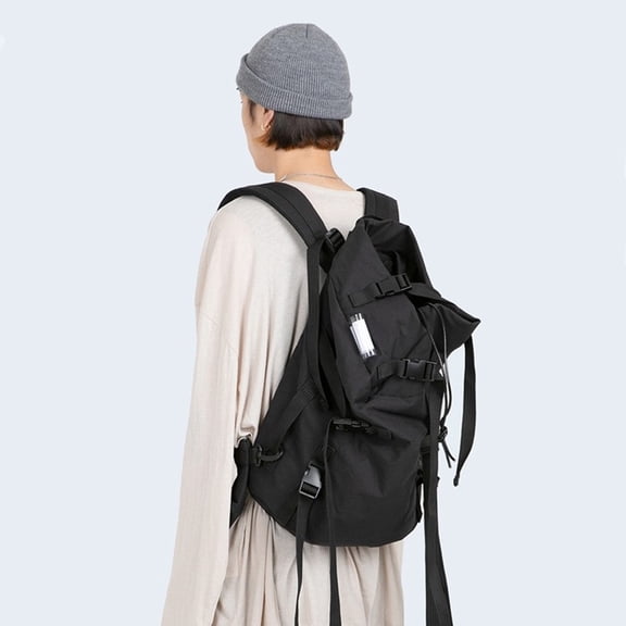 Tooling Street Hip Hop Large Capacity Pack,Black