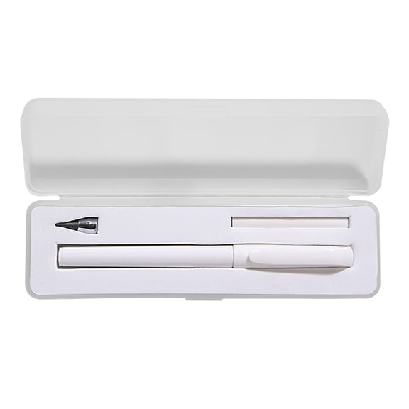 Toolix Clearance Ballpoint Pen under $6 Ink Free Permanent Uprights Pencil Technology Unlimited 2-in-1 Perpetual Inkless Pencil & Rollerball Ink Pen 3ML