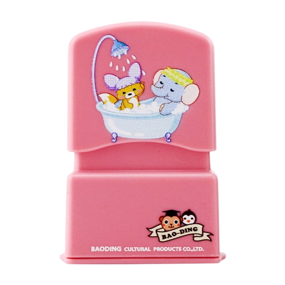 Toolix Clearance Office Supplies under $6 Name Stamp For Clothing Name Stamp Personalized For Kids Cloths Fabric Stamper For Clothes