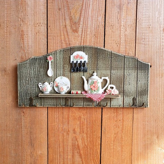 Toolix Clearance Wall Hooks under $6 Nordic Solid Wood Kitchen Restaurant Decoration Hook Coat Rack