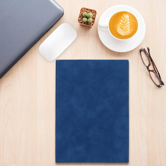 Solivara Notebook A5 Notepad Soft Cover Sheepbuck Dark Blue