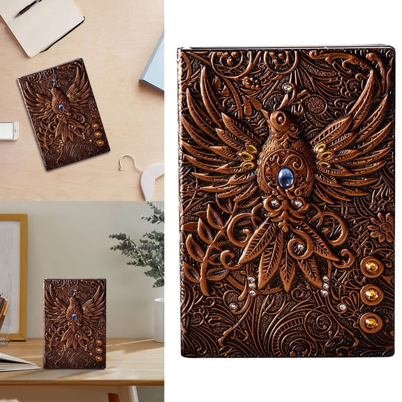 Solivara Notebook Dragon Totem Book Bronze