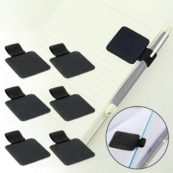 Toolix Notebook Notebook Accessories Self-Adhesive Leather Pen Clip