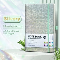 Toolix Notebook Shiny Silver Notebook