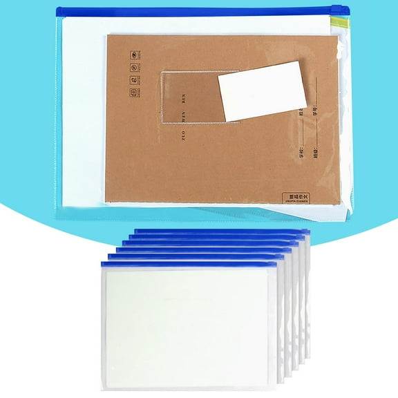 Toolix Office&Craft&Stationery 20Pcs A5 Folder Blue