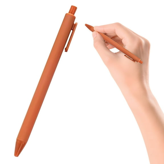 Toolix Office&Craft&Stationery Colorful Gel Pen Red Series Plus System Color Attribute Orange