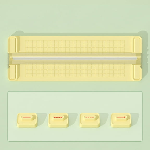 Toolix Office&Craft&Stationery Four-In-One Paper Cutting Multifunctional Paper Cutter F