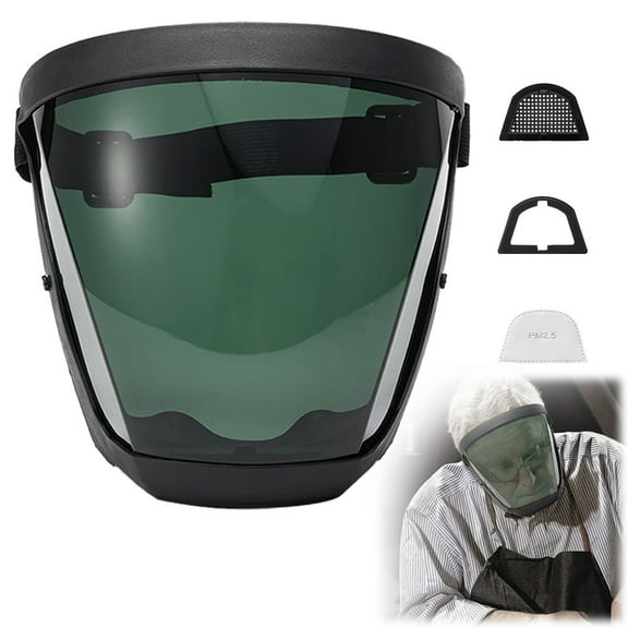 Toolix Office&Craft&Stationery Protective Shield Anti Fog Adult Clear Shield Plastic