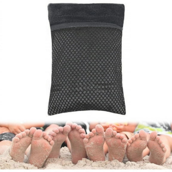 Toolix Other Cleaning Supplies Beach Sand Removal Bag Black 1Pc