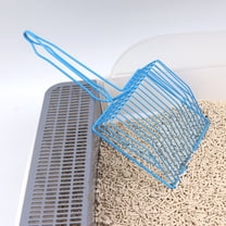 Toolix Other Cleaning Supplies Cat Poop Scooper Peacock Blue Small