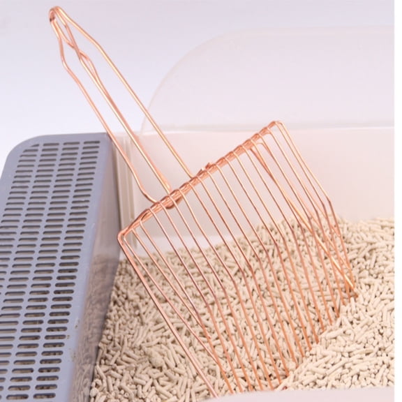 Toolix Other Cleaning Supplies Rose Gold Small Cat Poop Scoop
