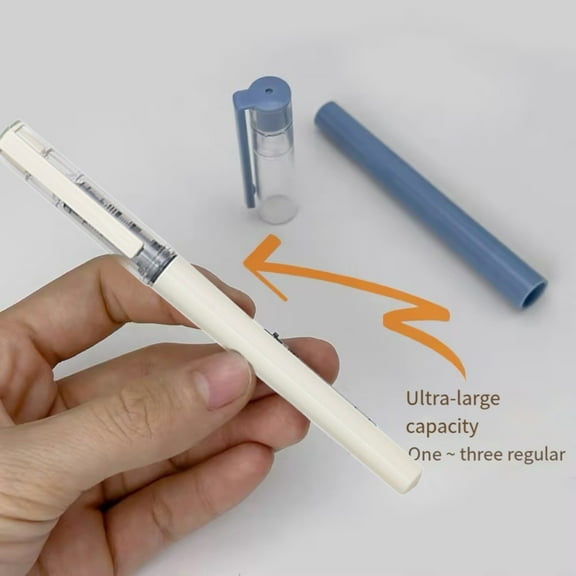 Toolix Pen 0.5Mm Direct Liquid Ballpoint Pen Quick-Drying Beige