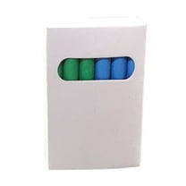 Toolix Pen Water-Soluble Dust-Free Chalk White 12 Pieces Red