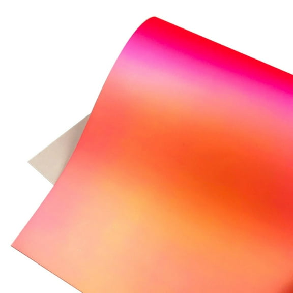 Toolix Permanent Self-Adhesive Vinyl Pack Mixed Colorful Holographic Craft Vinyl Plotters