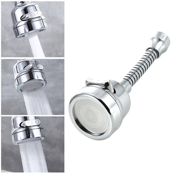 Toolix Sink Faucet Kitchen Faucet Head 360° Rotatable Faucet Sprayer Head Replacement Splash Tap Booster Shower And Water Saving Faucet For Kitchen