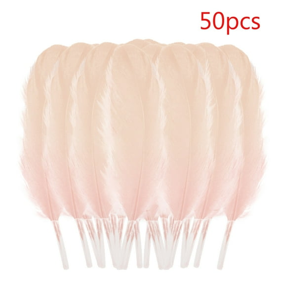 Solivara Stationery Set 50 Pcs Colourful Plumage For Wedding Party Flower Arrangement Home Decoration Diy Middle Floating Plume For Hair Cat Stick Clothing Craft Decoration Plumage