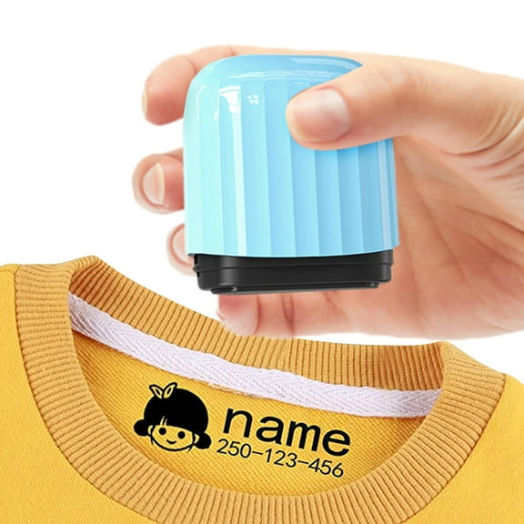 Toolix Stationery Set Name For Clothing Name Personalized For Kids Cloths Fabric Stamper For Clothes